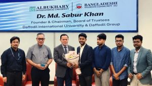 DIU chairman meets students in Malaysia to encourage entrepreneurship
