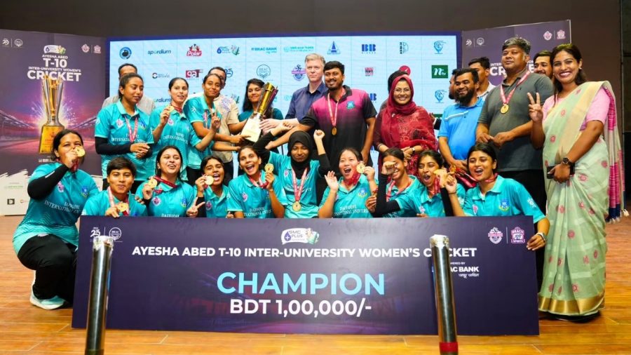 DIU win university cricket tournament as Puja, Sristy dominate