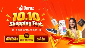 Daraz 10.10 Shopping Fest runs 9 to 19 October