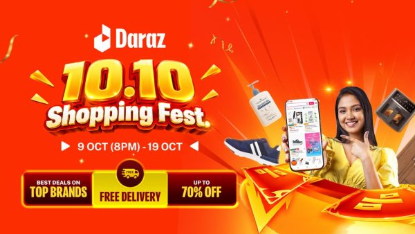 Daraz 10.10 Shopping Fest runs 9 to 19 October