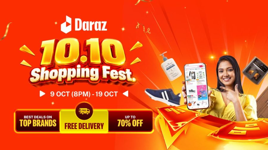 Daraz 10.10 Shopping Fest runs 9 to 19 October