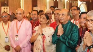 Dinesh Trivedi joins Durga Puja celebrations in Dhaka