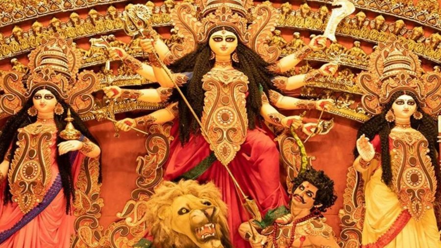 Durga Puja starts with rituals, festive beats