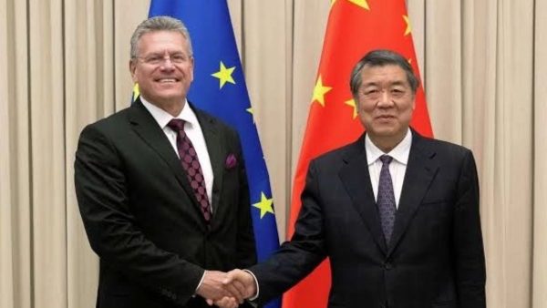 China, EU reach initial trade deal after two days of talks