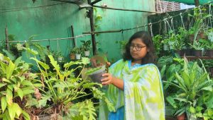Madaripur woman turns love for plants into profit