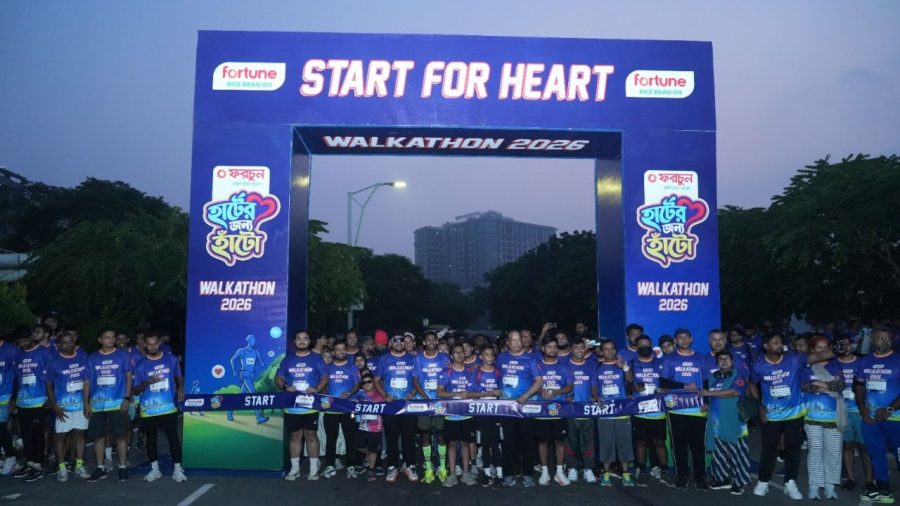Fortune Rice Bran Oil pitches heart health at Dhaka walkathon