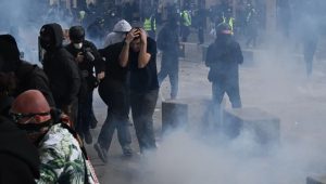 Fires, clashes erupt across France as protests over living costs intensify