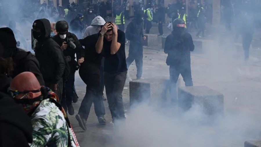 Fires, clashes erupt across France as protests over living costs intensify