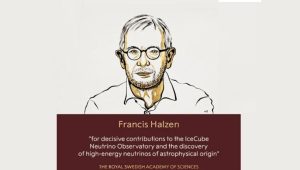 Belgian astrophysicist Francis Halzen wins 2026 Physics Nobel