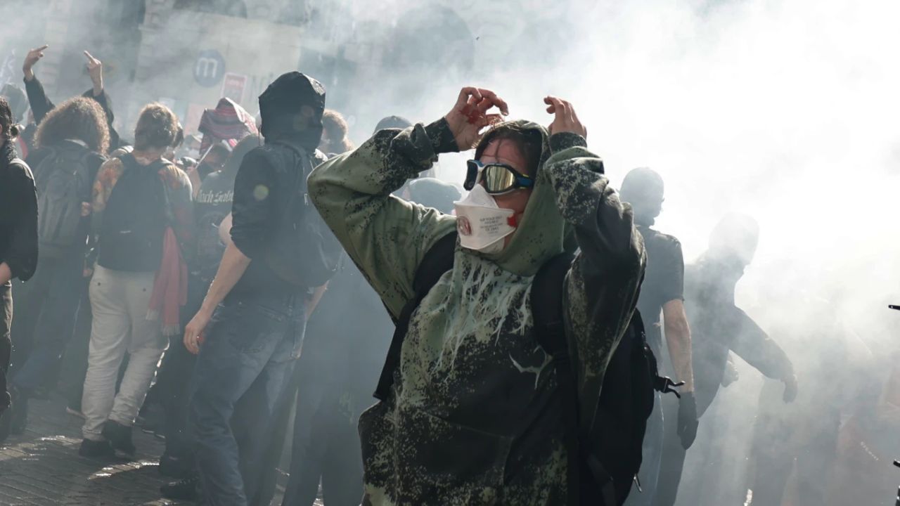 French protests 