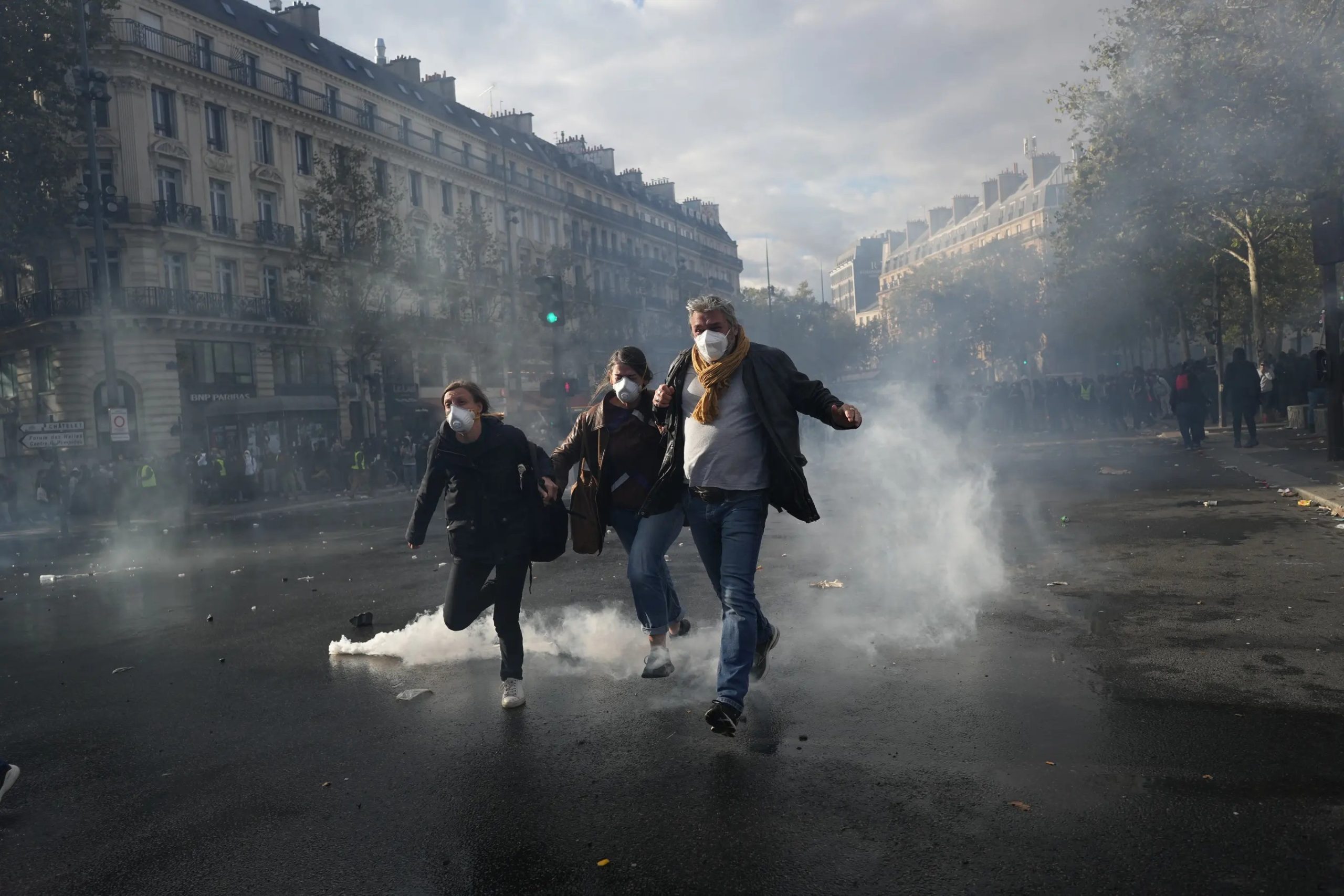 French riot