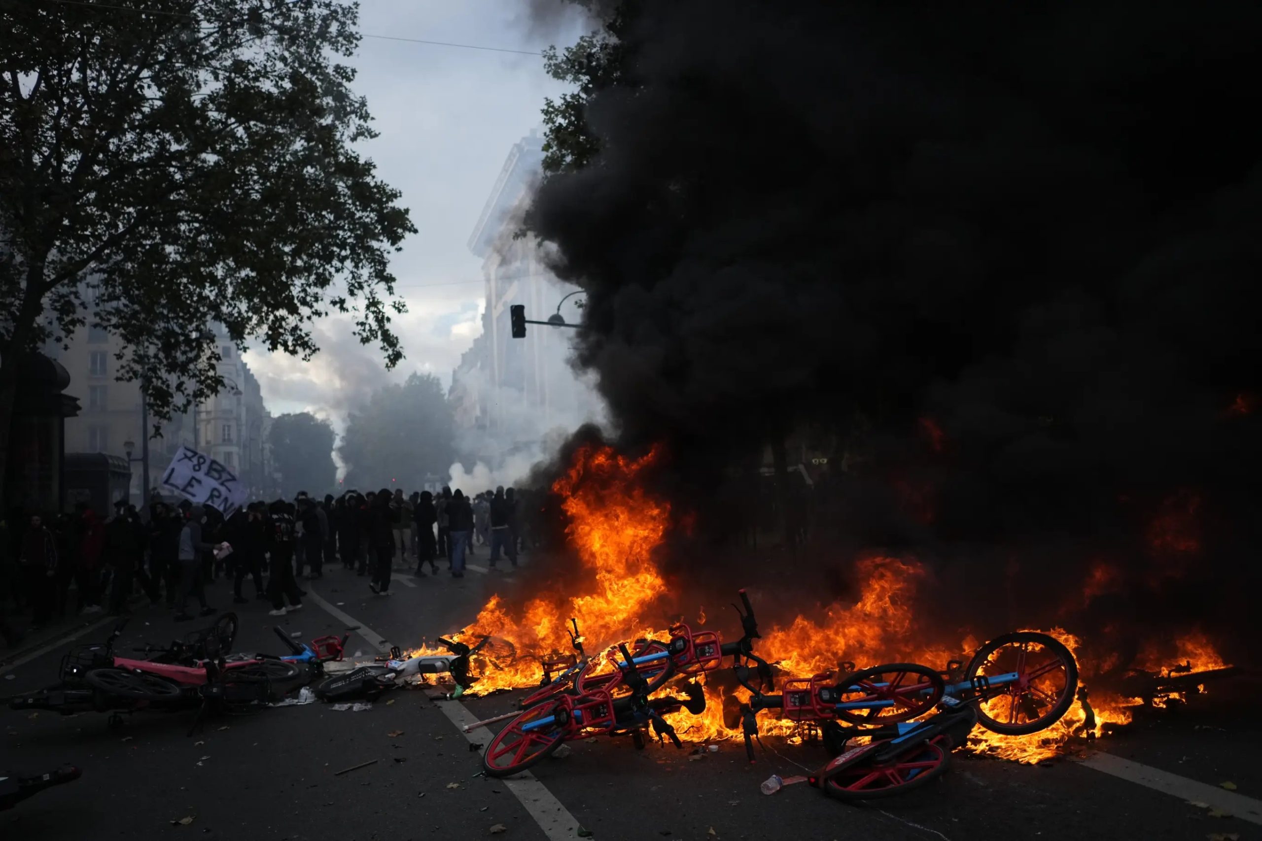 French riot