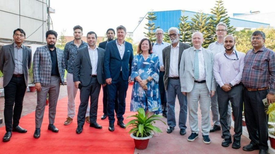 German Vice Minister visits Abul Khair Steel factory