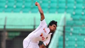 Hasan breaks Bangladesh pace record with 50 Test wickets
