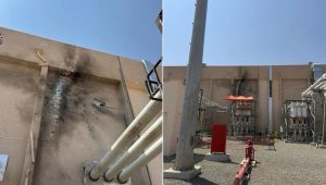 Saudi coalition accuses Houthis of drone attack on Medina power station