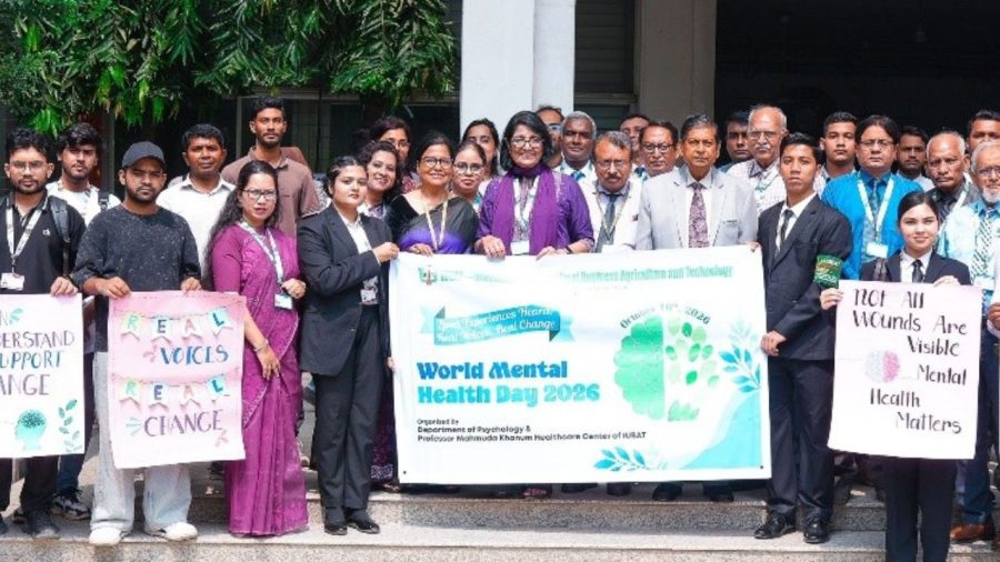 IUBAT holds mental health fair to tackle stigma, boost awareness