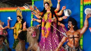 Women lead all Durga Puja preparations in Jhenaidah