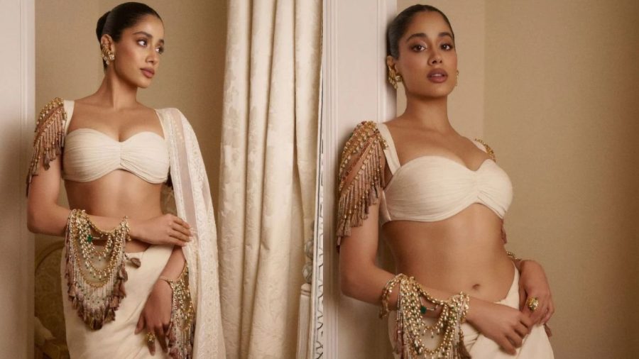 Janhvi Kapoor brings Dhakai muslin heritage in the Paris spotlight