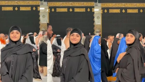 Keya Payel calls for respectful behaviour after performing Umrah