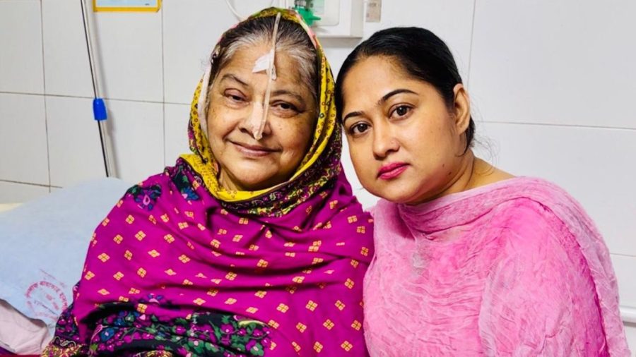 Kolpona recovers, returns home after two weeks in hospital