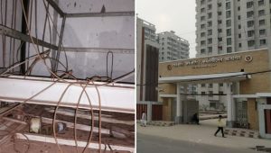 3 injured as lift cable snaps at Mirpur govt housing project