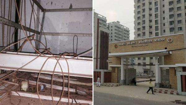 3 injured as lift cable snaps at Mirpur govt housing project