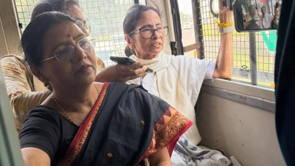 Mamata Banerjee detained in Delhi