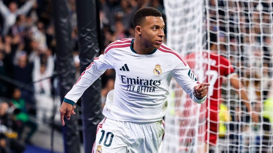 Mbappe double helps Real Madrid thrash Sevilla 4-1