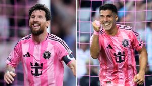 Messi, Suarez braces fire Inter Miami past DC United