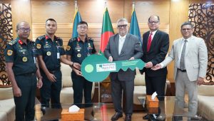 Modhumoti Bank donates electric cart to Kashimpur jail