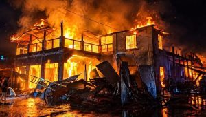 20 shops gutted in Mymensingh cinema hall fire
