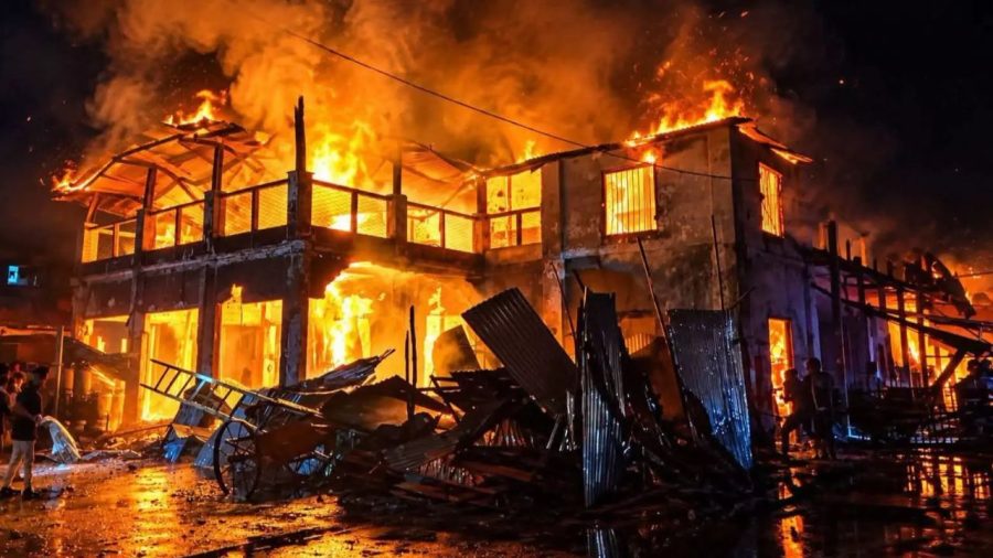 20 shops gutted in Mymensingh cinema hall fire