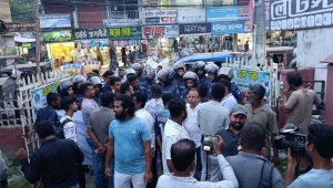 NCP protests in Kushtia over alleged attack on Patwary