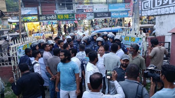 NCP protests in Kushtia over alleged attack on Patwary