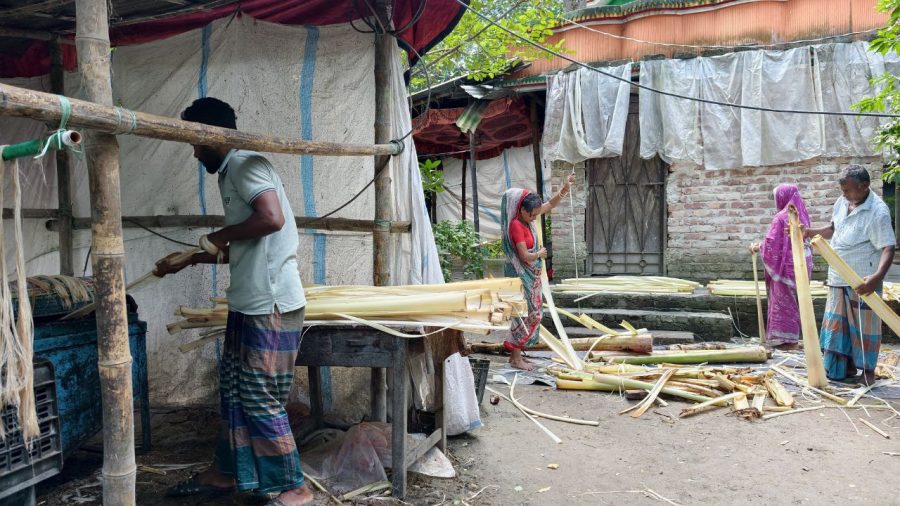 Noakhali youth spins waste into wealth