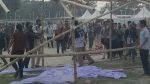 SAU students protest Secretariat plan, reclaim Old Trade Fair ground