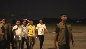 Tarique arrives in Ctg to visit Puja mandap, meet BNP leaders