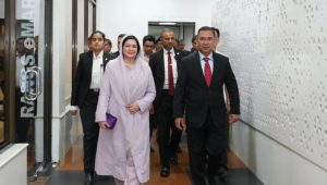 PM returns home after four-day Japan visit