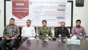 PUST holds day-long workshop on exam script coding for teachers