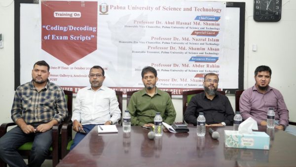 PUST holds day-long workshop on exam script coding for teachers
