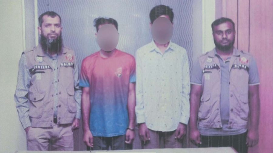Two arrested with foreign pistol, ammunition in Pallabi