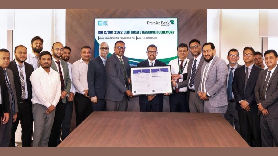 Premier Bank receives ISO 27001:2022 certification