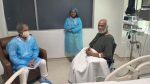 President visits Moyeen Khan at Evercare Hospital