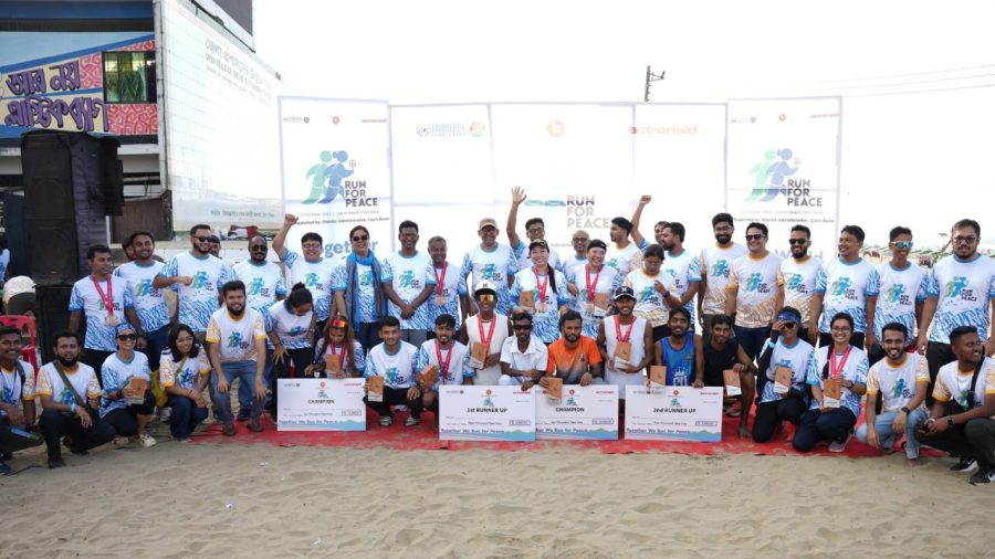 Over 400 runners join Run4Peace in Cox’s Bazar