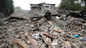 Russian air attacks kill 15 in Zaporizhzhia as rescuers search for survivors