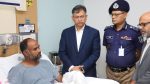 Salahuddin visit police inspector injured in Khulna mugging attack