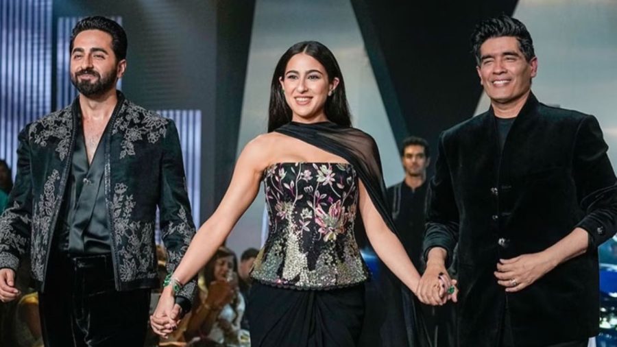 Sara Ali Khan, Ayushmann Khurrana lead Manish Malhotra’s show