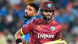 Hope’s unbeaten 162 against India powers Windies to record ODI chase