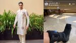 Sidharth Malhotra injures leg, shares photo