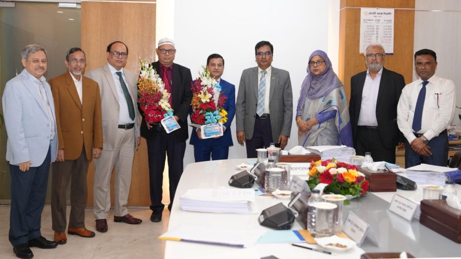 Sonali Bank board welcomes 2 new DMD